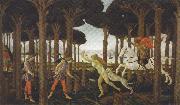 Sandro Botticelli Novella di Nastagio degli onesti (mk36) oil painting